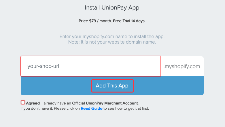 Install UnionPay App